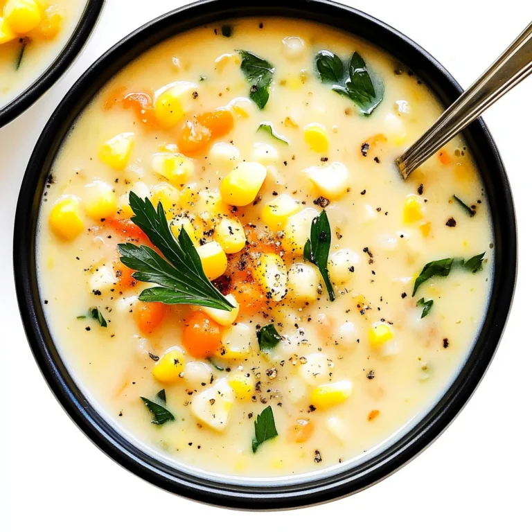 Mexican Street Corn Soup: Creamy and Zesty Delight