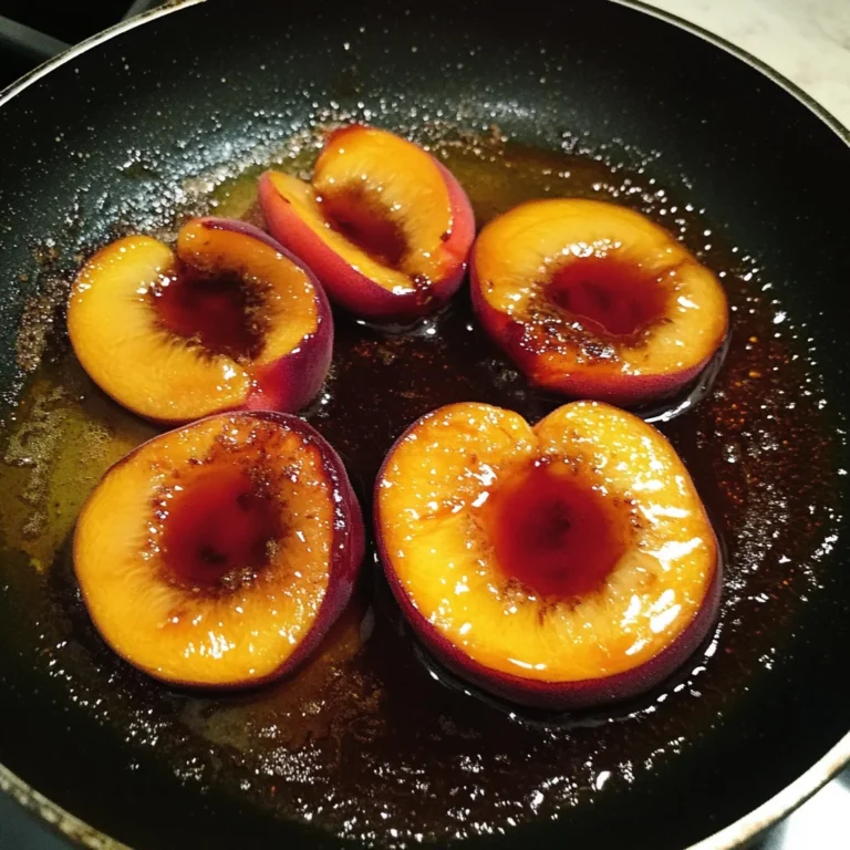 Pan fried peaches: Sweet and Juicy Delight Awaits!