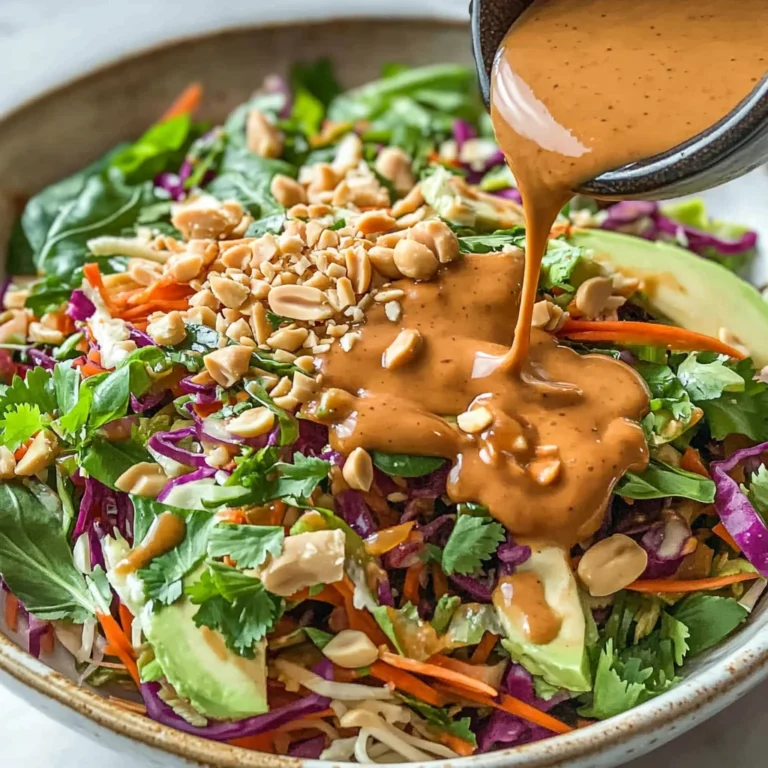 Thai Crunch Salad CPK Copycat: Flavorful and Satisfying