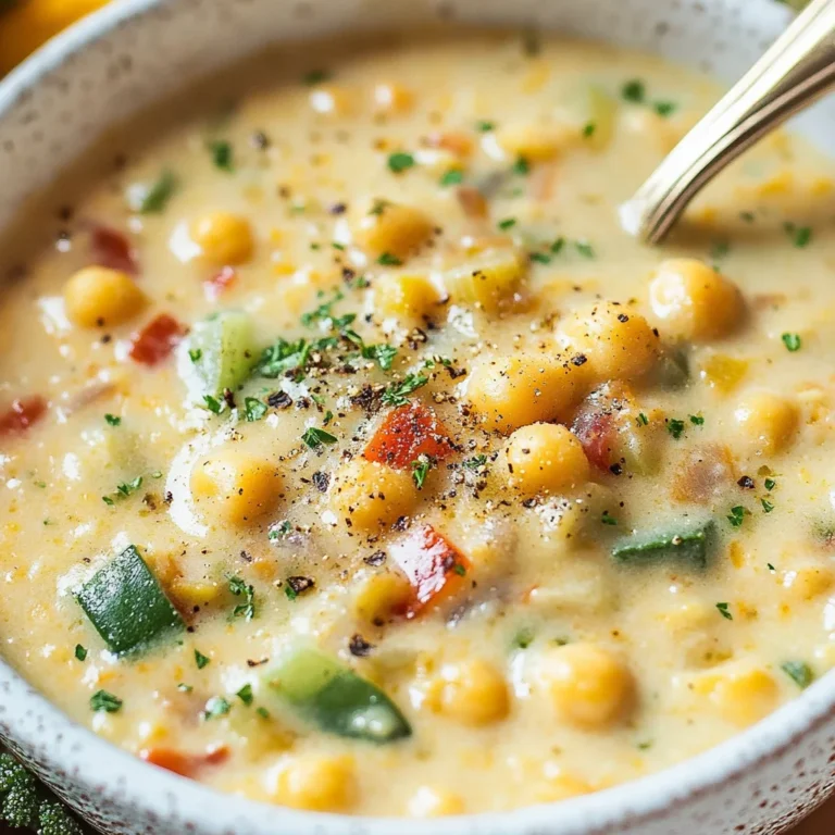 Tuscan Chickpea Soup: Comforting and Flavorful Delight