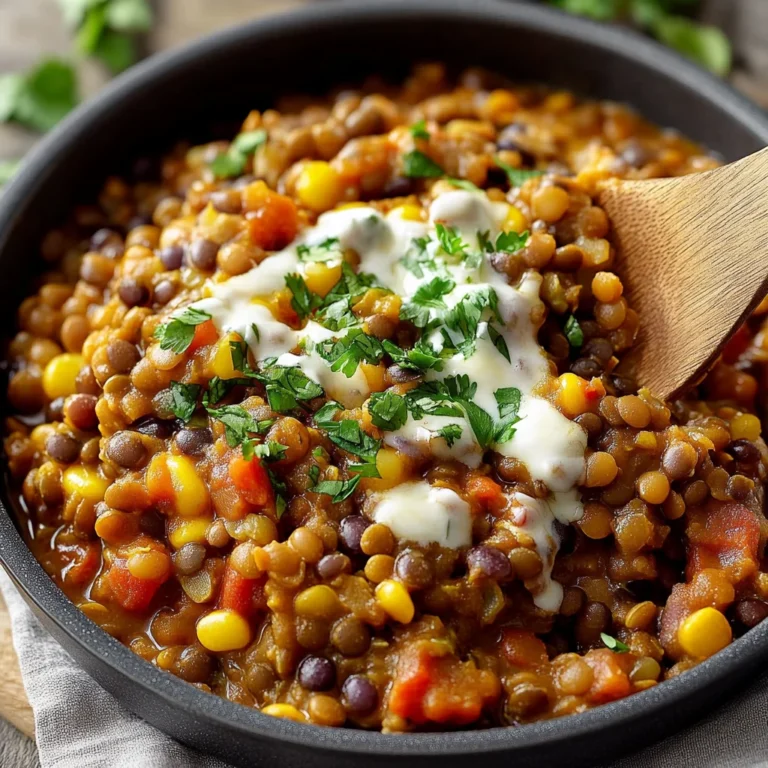 Vegetarian Mexican Lentils: Bold and Satisfying Delight