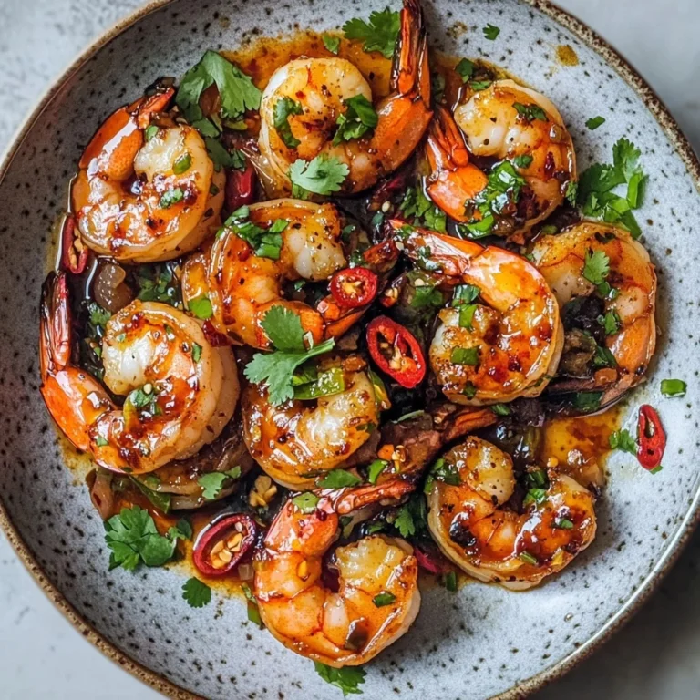 Asian Chilli Garlic Prawns (Shrimp): Spicy and Satisfying