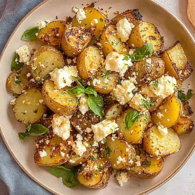 Baked Feta Potatoes: Creamy and Cheesy Perfection