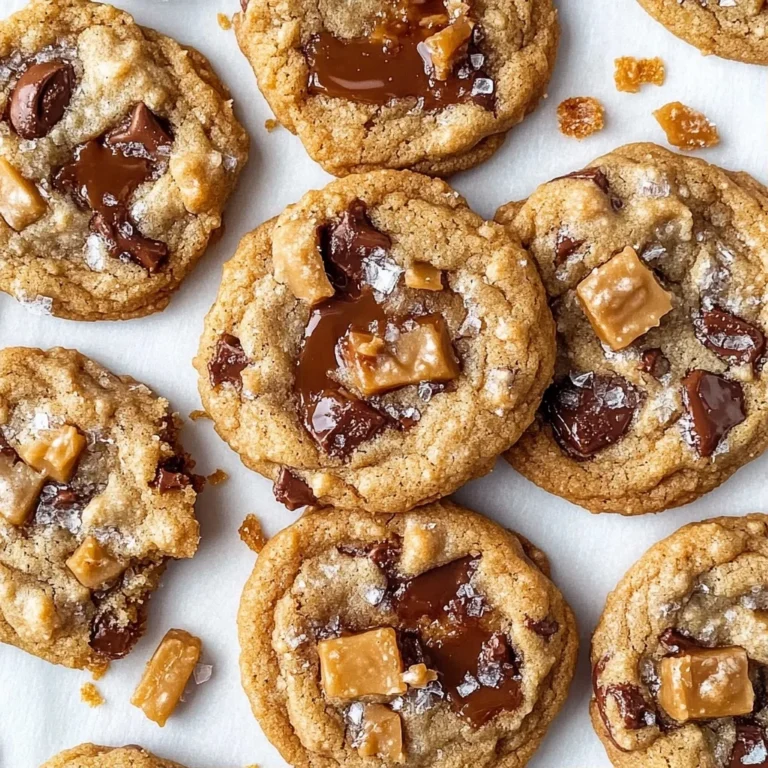 Brown Butter Toffee Cookies: Irresistibly Chewy Goodness