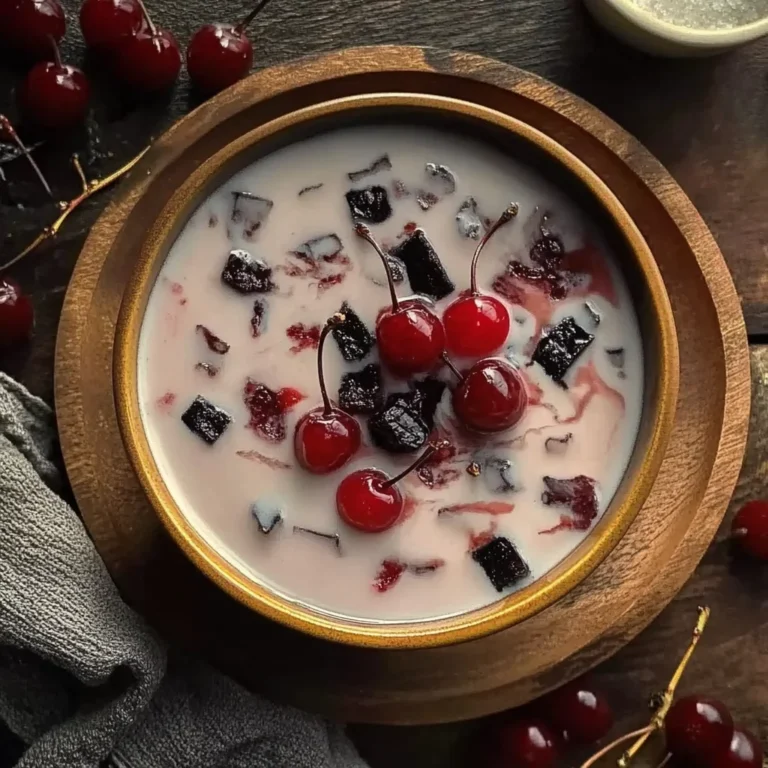 Cherry Earl Grey Milk Tea: Delightfully Creamy Refreshment