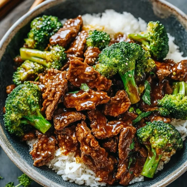 Chinese Beef and Broccoli: Satisfying Weeknight Delight