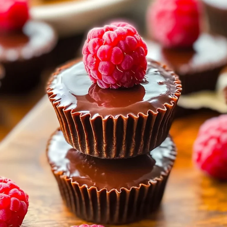Chocolate Raspberry Cups: Sweet and Satisfying Treats