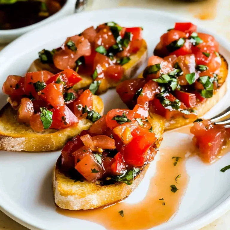 Classic Bruschetta Recipe: Bursting with Flavor and Fresh…
