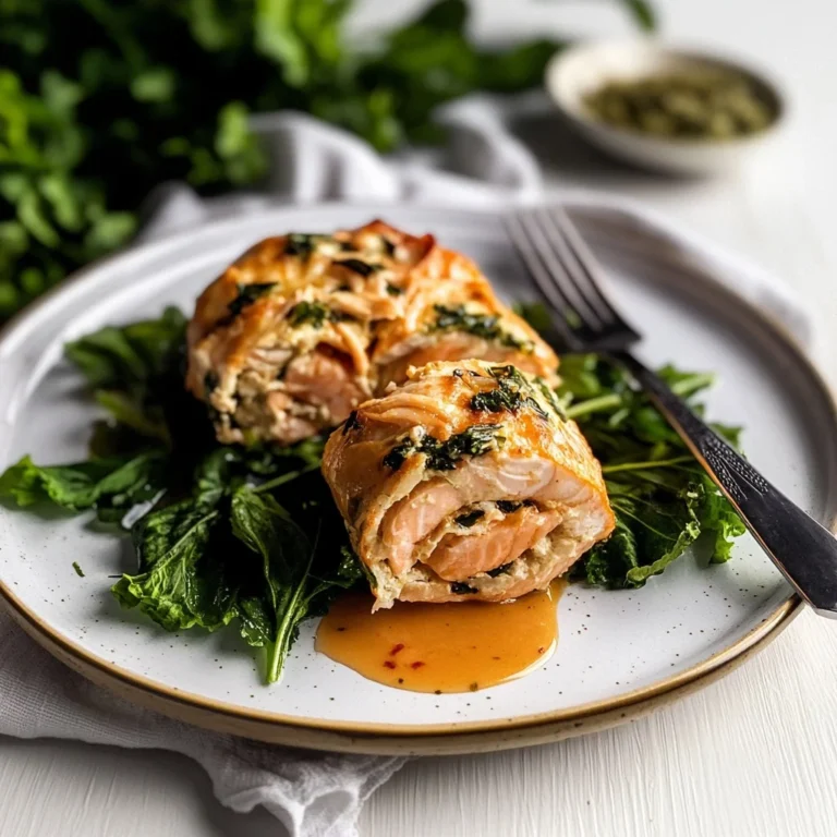 Crab Stuffed Salmon Pinwheels: Crispy and Creamy Delight