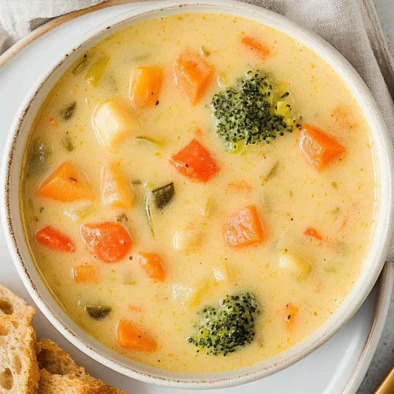 Cream of Vegetable Soup: Comfort in Every Spoonful