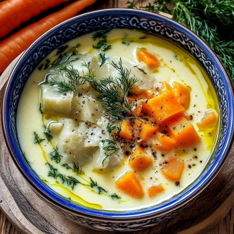 Creamy Carrot Soup: Indulgent Comfort in a Bowl