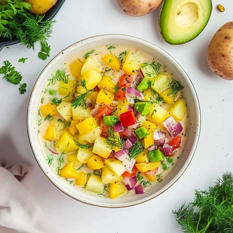 Creamy Potato & Dill Soup (‘Koperkowa’): Comfort in a Bowl