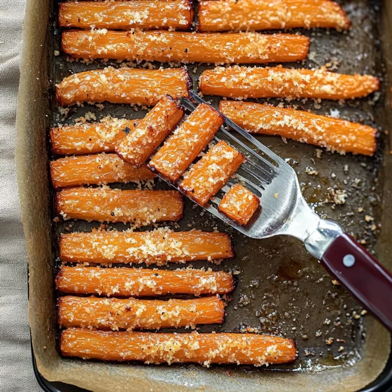 Crispy Parmesan Carrots: Addictive Roasted Goodness