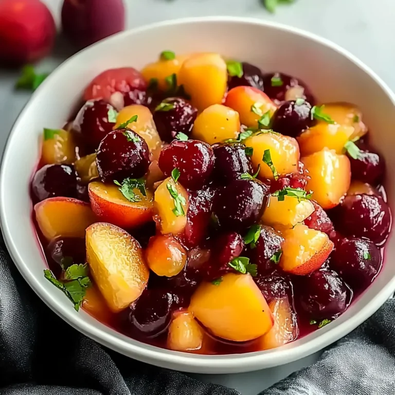 Delicious Peach Cherry Salsa: A Summer Flavor Explosion