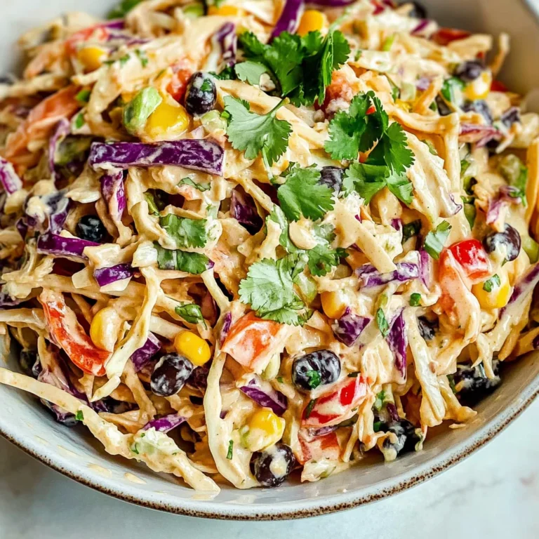 Easy Mexican Coleslaw Recipe: A Flavorful Side Delight