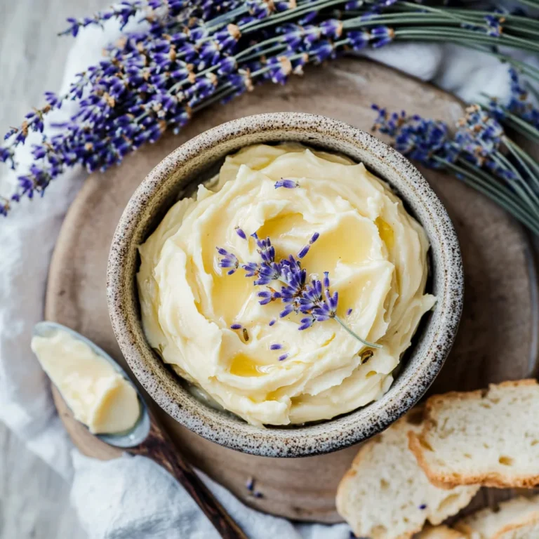 Honey Lavender Butter: Creamy and Indulgent Spread