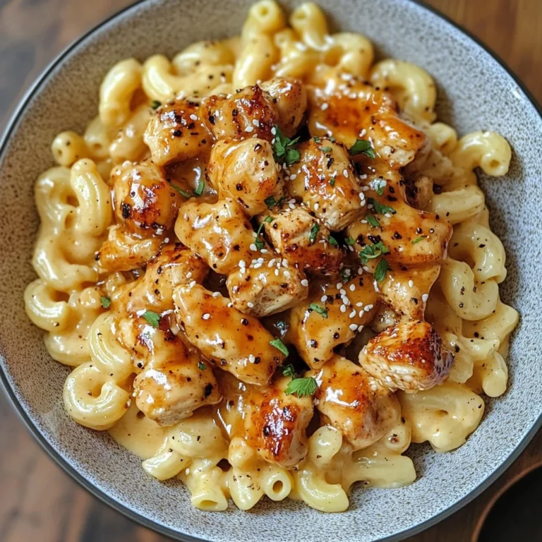 Honey Pepper Chicken Mac and Cheese: Comfort in Every Bite