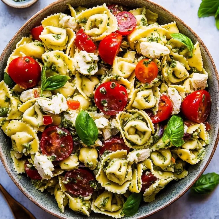 Italian Pasta Salad Recipe with Cheese Tortellini: Refres…