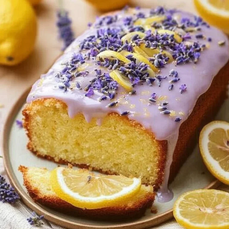 Lemon Lavender Cake Recipe: Delightfully Light and Zesty
