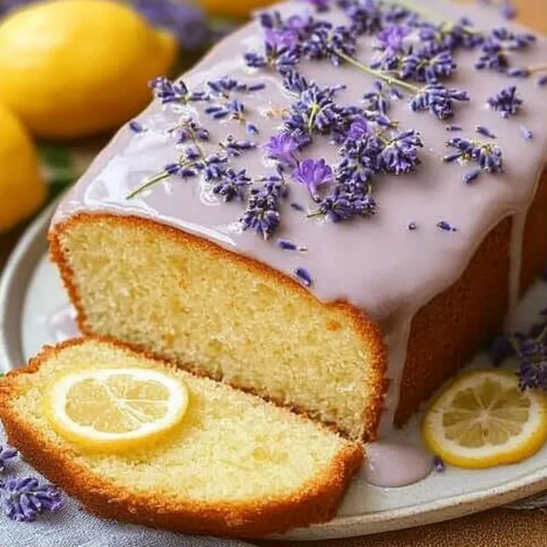 Lemon Lavender Cake Recipe: A Delightful Spring Treat