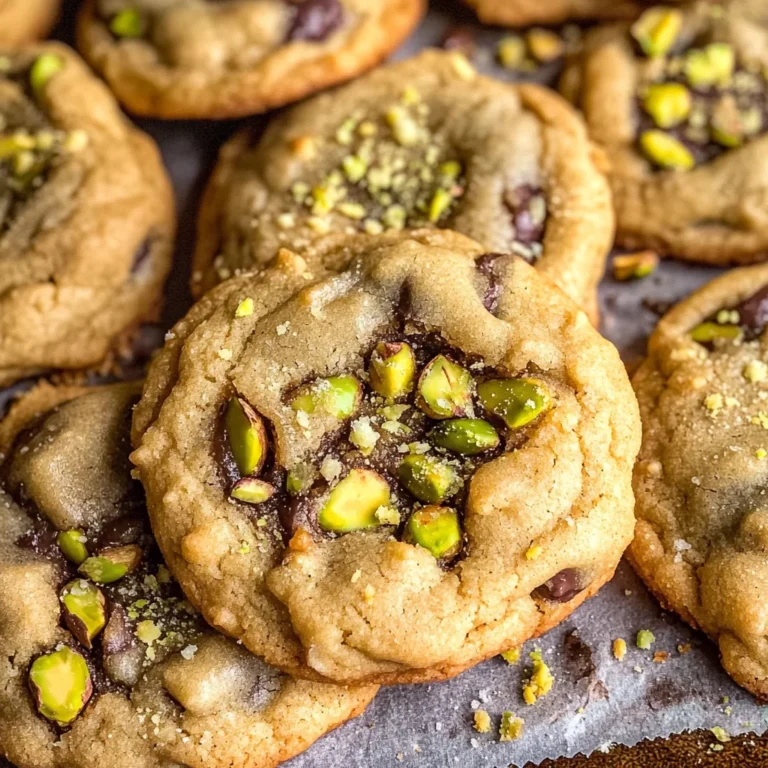 Pistachio Cookies: Guilt-Free Chewy Delights