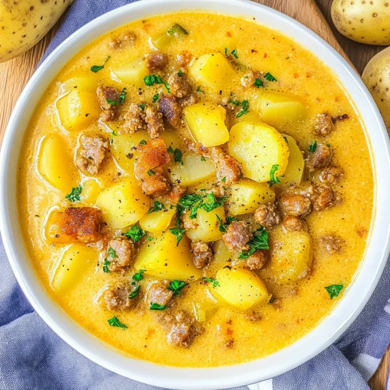 Potato and Sausage Chowder: Cozy Comfort in a Bowl