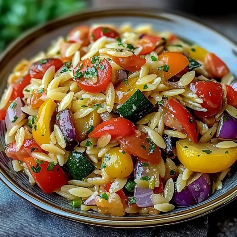 Roasted Vegetable Orzo: A Delicious and Nutritious Dish