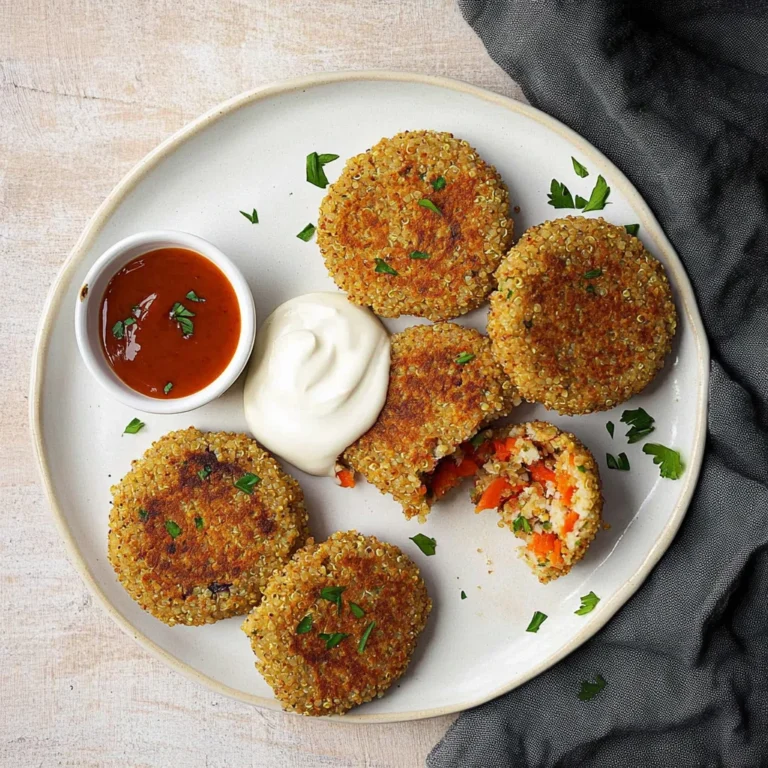 Secretly Healthy Crunchy Quinoa Patties: Guilt-Free Delight