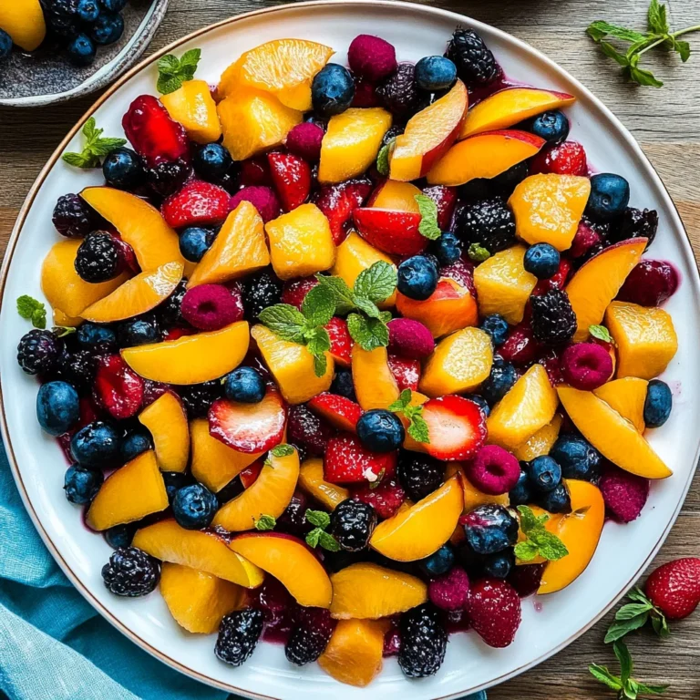 Summer Fruit Salad: Refreshing and Guilt-Free Delight