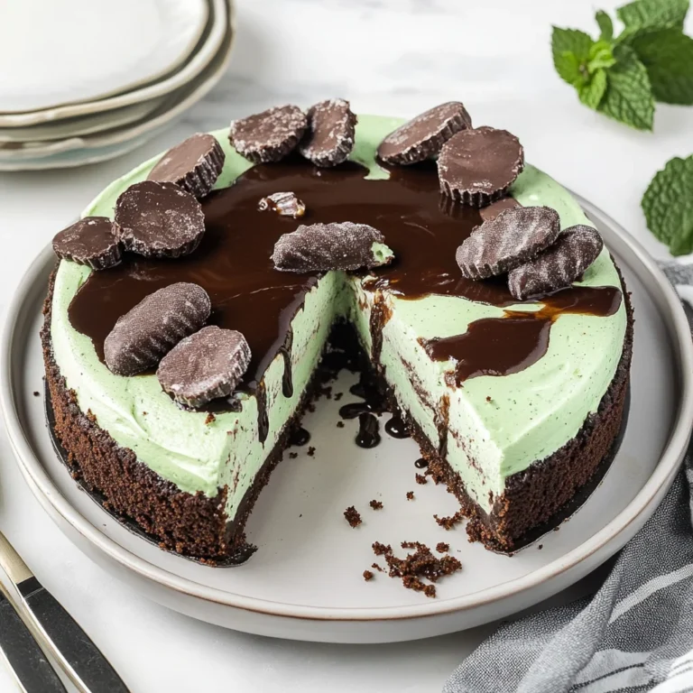 Thin Mint Cheesecake Recipe: Decadent & Protein-Packed De…