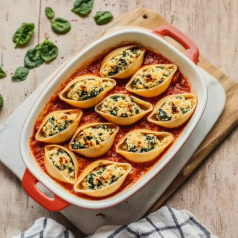 Tofu Ricotta Stuffed Shells with Spinach: Creamy Comfort …