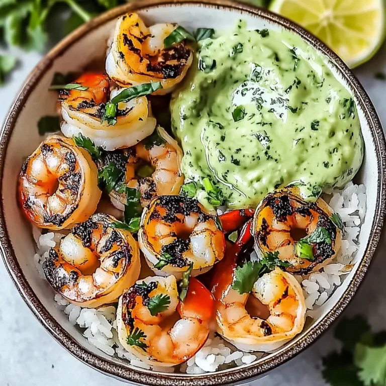 Zesty Shrimp Avocado Rice Bowls: Bursting with Flavor!