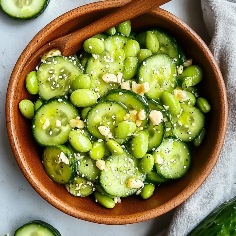 Cucumber Edamame Salad: Your New Favorite Make-Ahead Dish