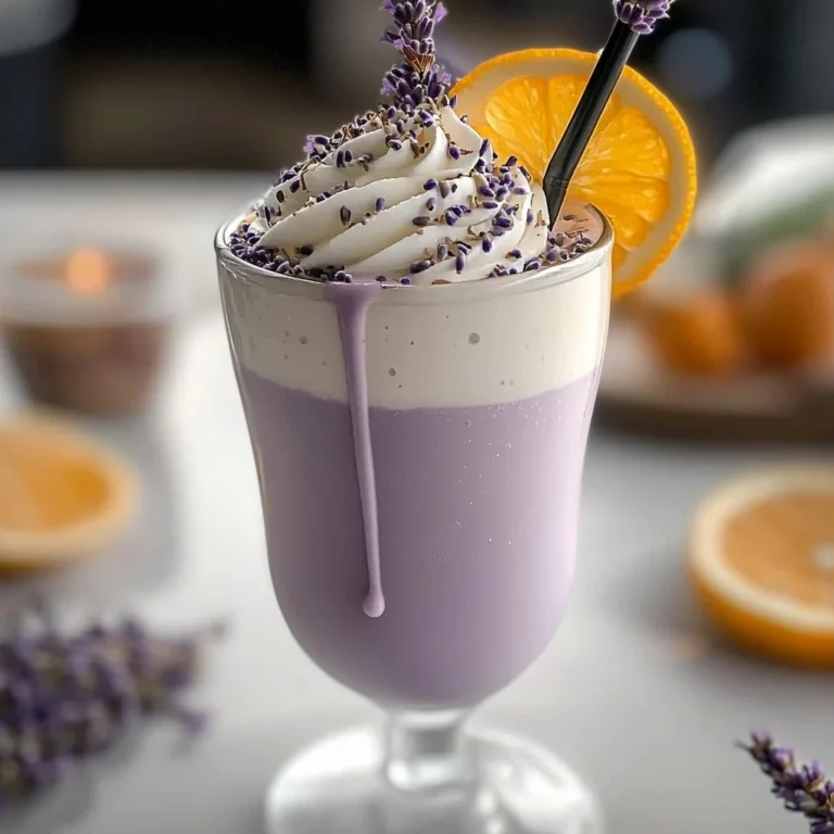Earl Grey Lavender Milkshake: A Dreamy Escape