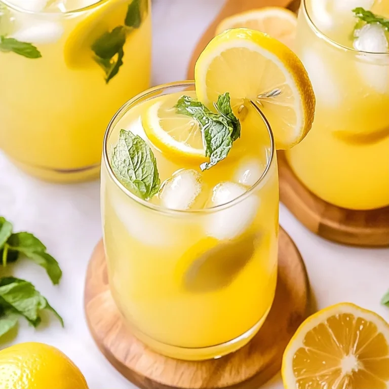 Easy Lemonade: Refreshingly Simple and Zesty Delight