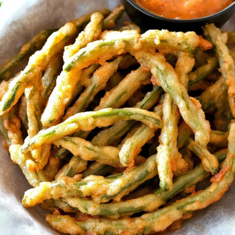 Fried Green Beans: Crispy and Protein-Packed Delight