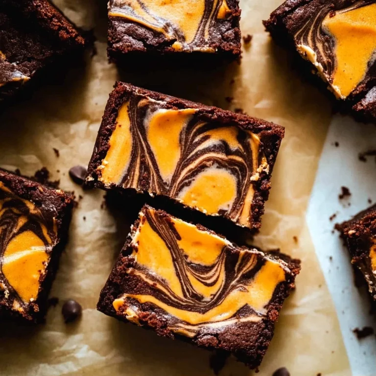 Halloween Cream Cheese Swirl Brownies: Spookily Delicious…