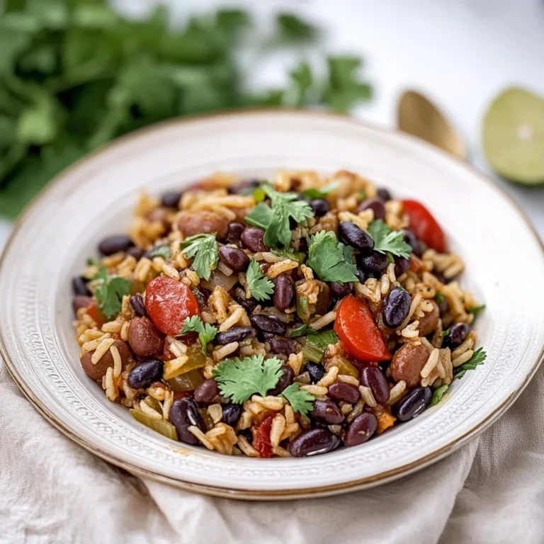 Hearty Black Beans and Rice with Sausage: Comfort Food Bliss