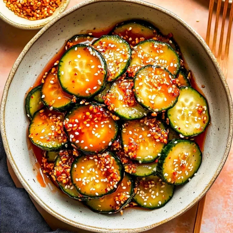 Korean Cucumber Salad: An Incredible Tangy Delight