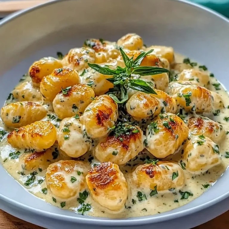 Millionaire Gnocchi with Creamy Sauce: Pure Comfort Food