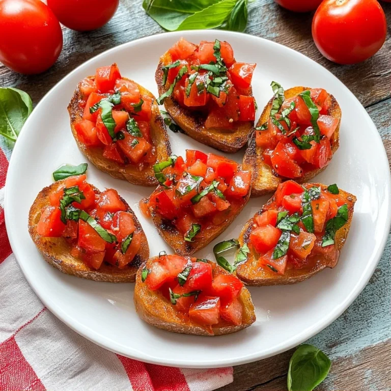 Original Bruschetta Rezept mit Tomaten: Guilt-Free Delight