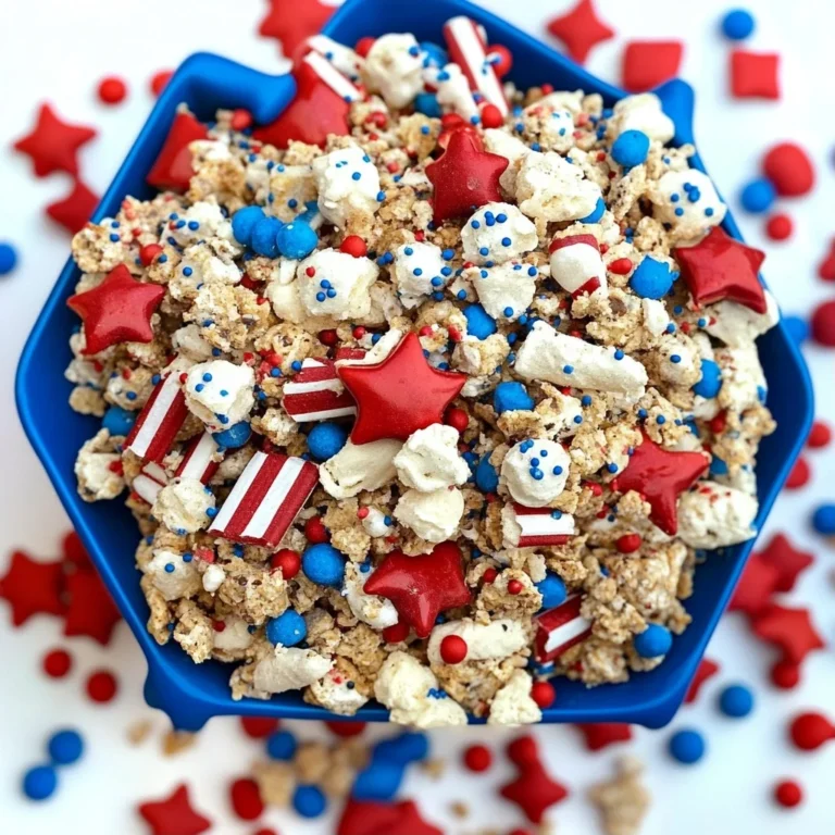 Patriotic Party Mix: A Crunchy, Festive Delight