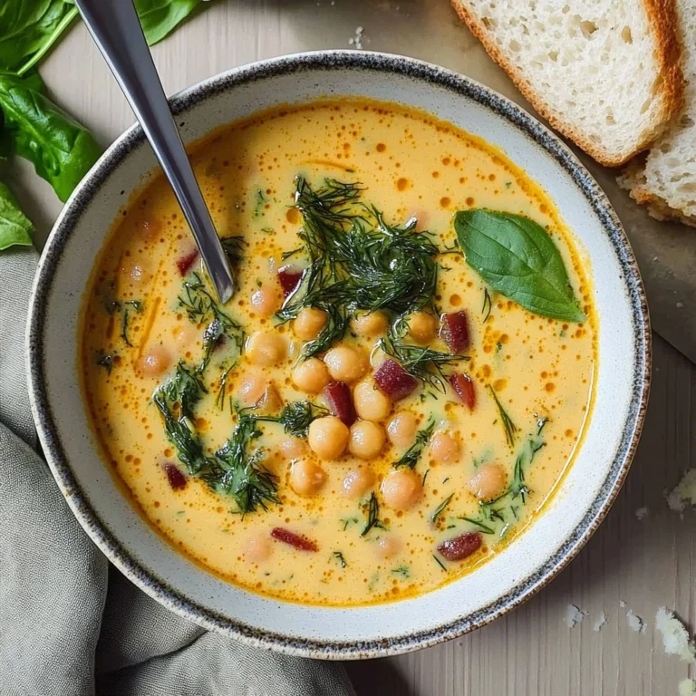 Polish Dill Soup: Creamy Comfort in Every Spoonful