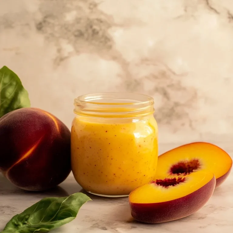 Sweet Peach Salad Dressing: Elevate Your Salads Today!