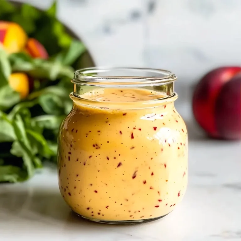Tasty Peach Salad Dressing: A Must-Try for Summer Salads