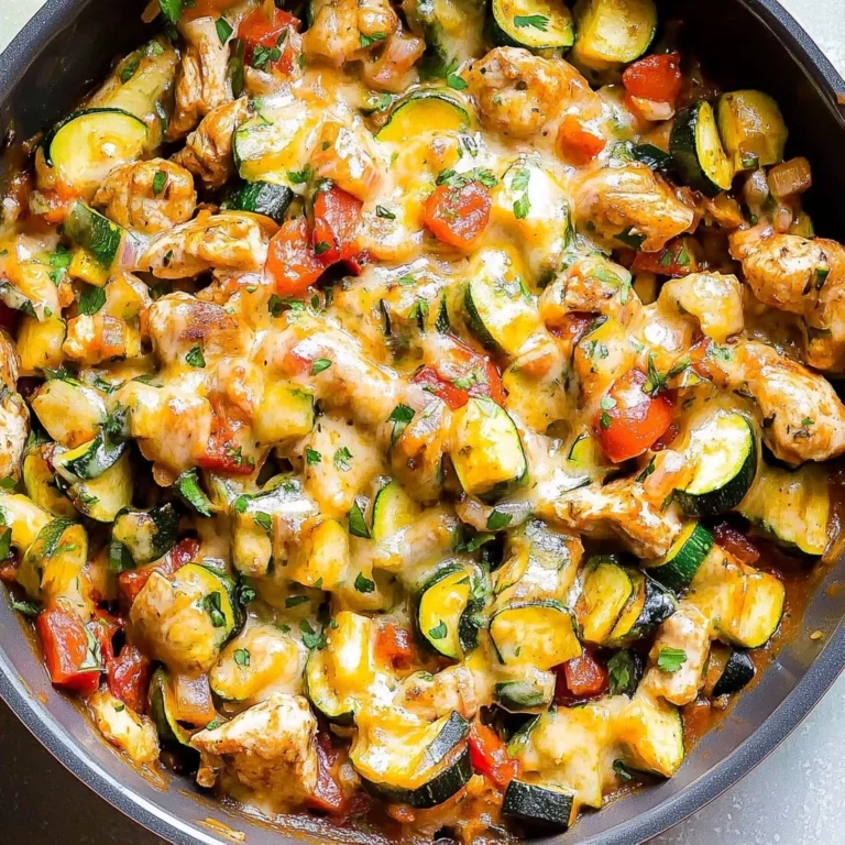 Tex Mex Chicken and Zucchini Recipe: Flavorful & Healthy