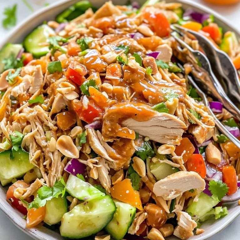 Thai Chicken Salad: Bold Flavors That Wow Your Taste Buds
